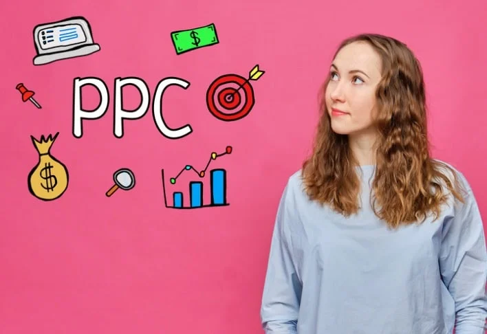 PPC consultant reviewing paid search performance