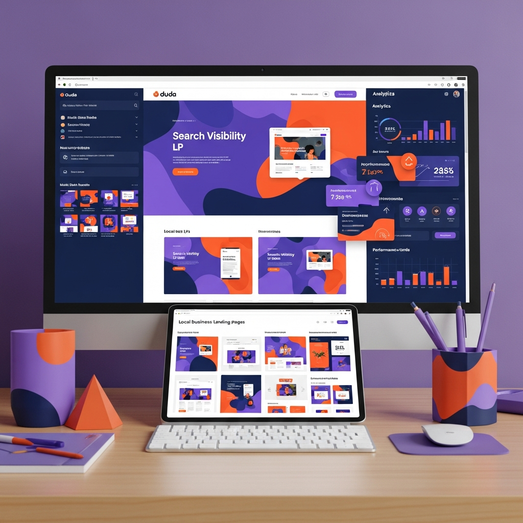 Duda SEO search strategy workspace