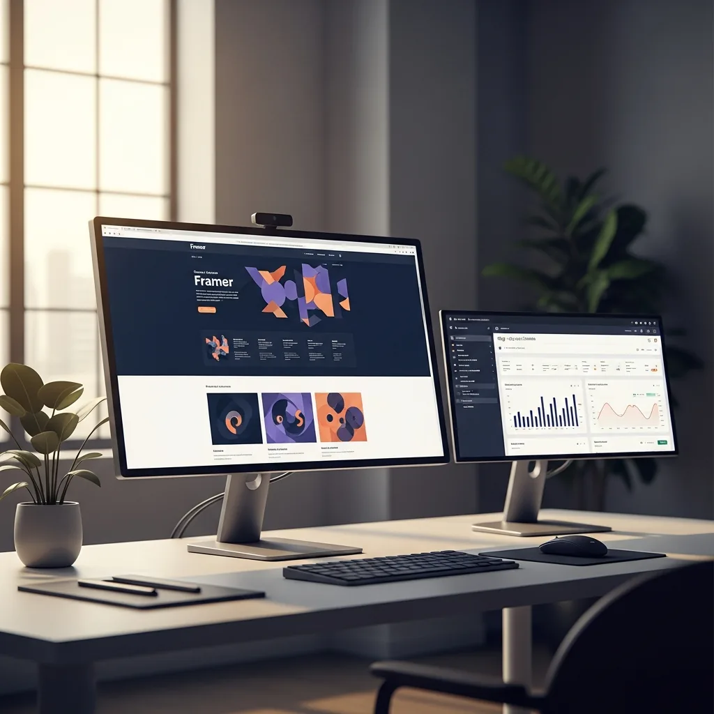 Framer website structure and search visibility workspace